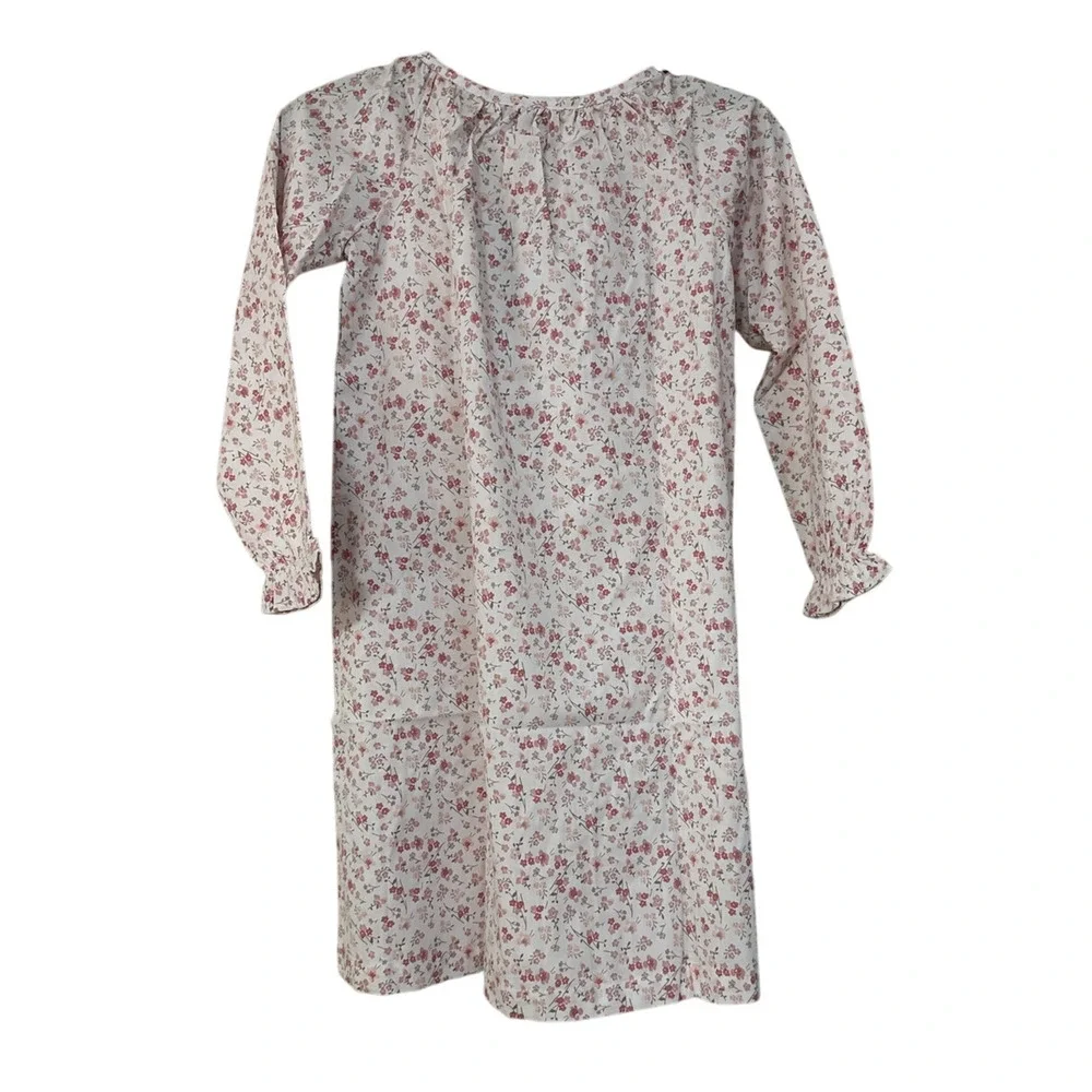 Petite Plume Girl's Delphine L/S Nightgown in Dorset Floral Size 7 New with tags